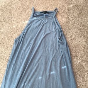 Halter tank dress